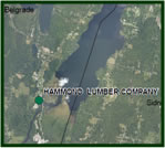 Wood Processing/Consuming Facilities map of Kennebec County