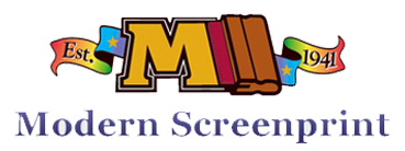 Modern Screenprint Logo