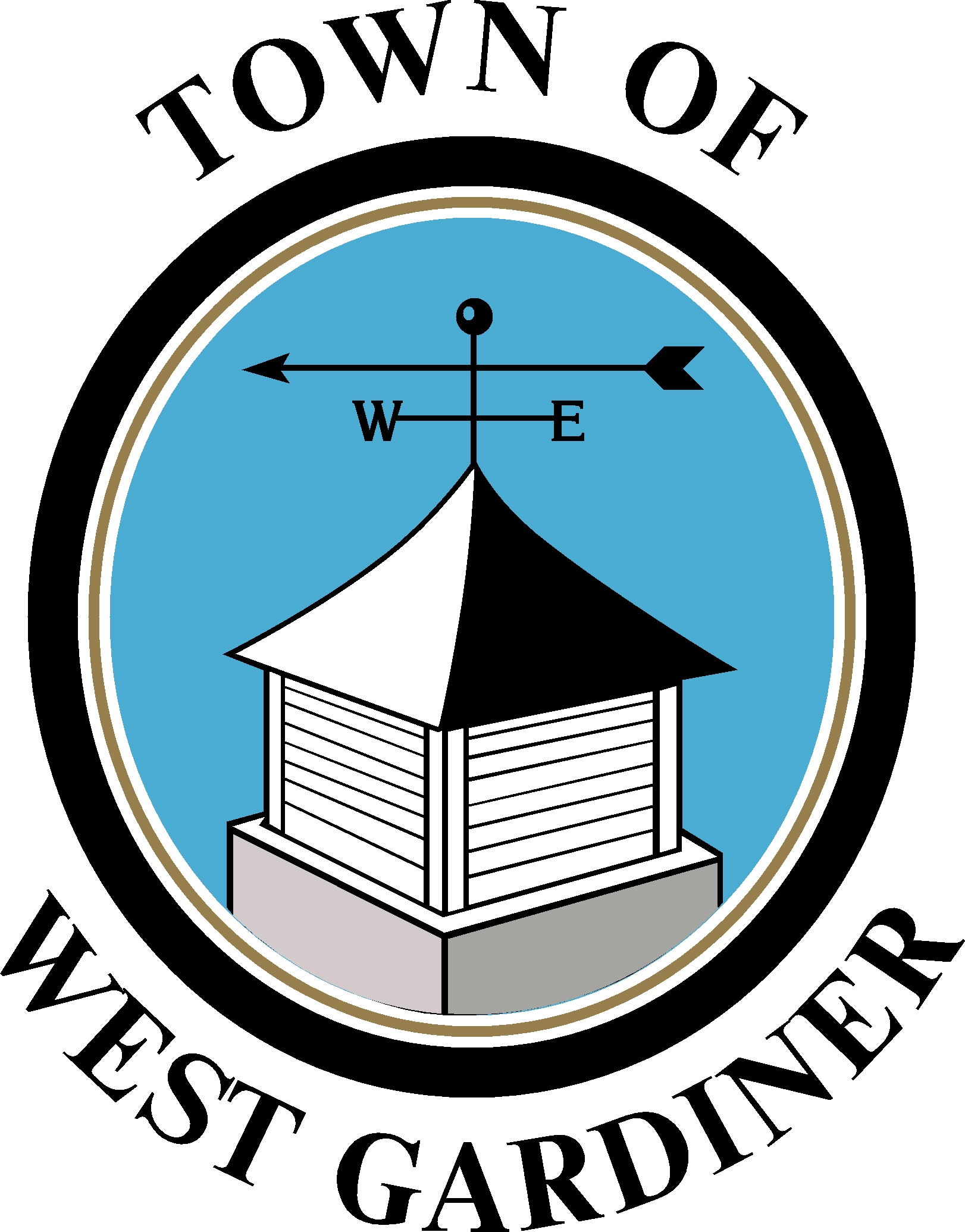 Town of West Gardiner logo